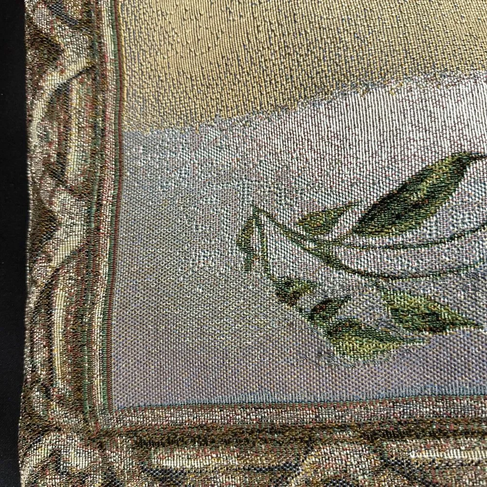 Morning Reflections Fine Art Tapestry - Woven in North America,Floral Tapestries